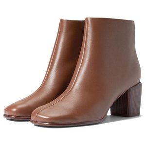 Vince Women's Maggie, Coffee Brown Leather with box and dust bag - 7.5 M